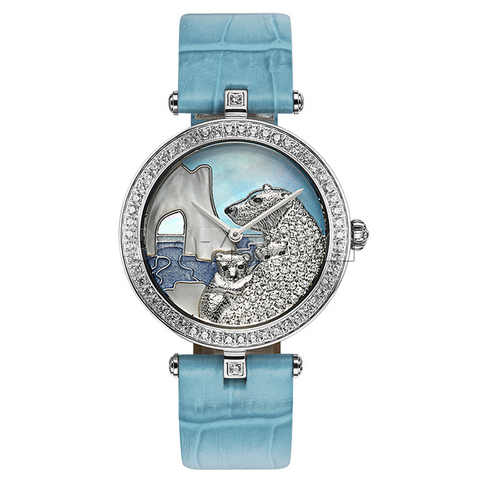 Đồng hồ nữ Olevs Mặt Gấu bắc cực ấn tượng