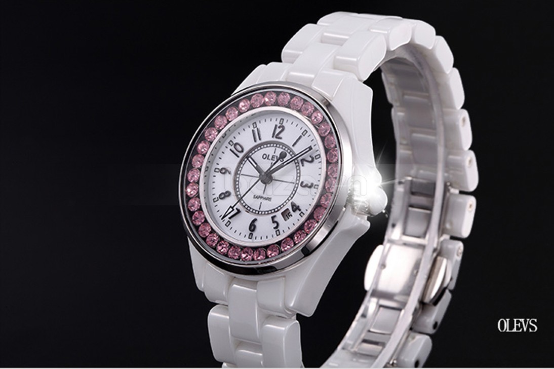 Baza.vn: Đồng hồ nữ OLEVS L54 thiết kế công phu tinh xảo 