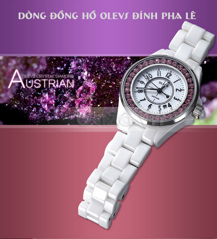 Baza.vn: Đồng hồ nữ OLEVS L54 dòng đồng hồ nữ chính hãng 
