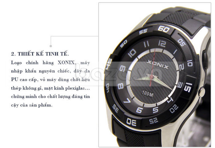 Đồng hồ thể thao Xonix QF thiết kế hoàn mĩ