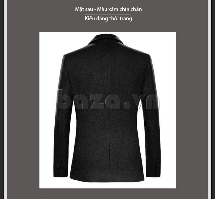 Áo vest nam lông cừu ZZN A334501 kiểu dáng thời trang