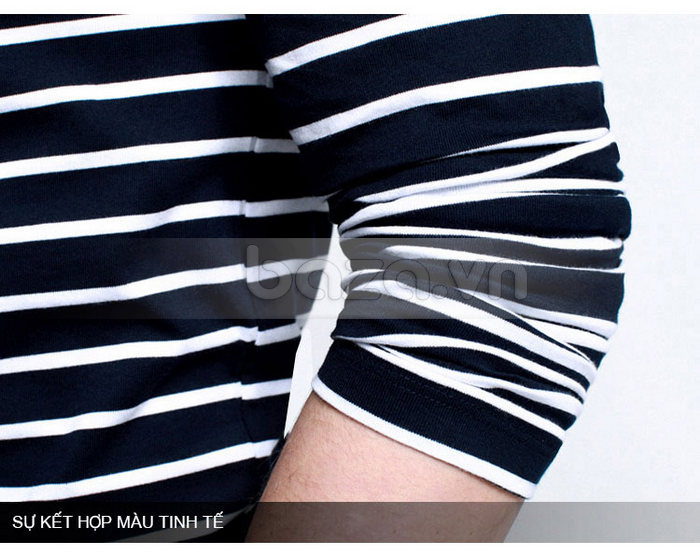 Baza.vn: T-shirt dài tay nam K-Jeans PT-7035 chất vải mềm mịn hàng đầu 