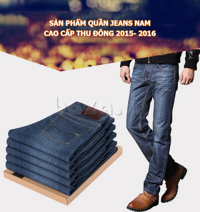 Quần jeans nam cao cấp W&G hoàn hảo 