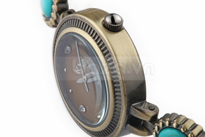  Đồng hồ nữ KIMIO với chất liệu từ  đồng hun cá tính 
