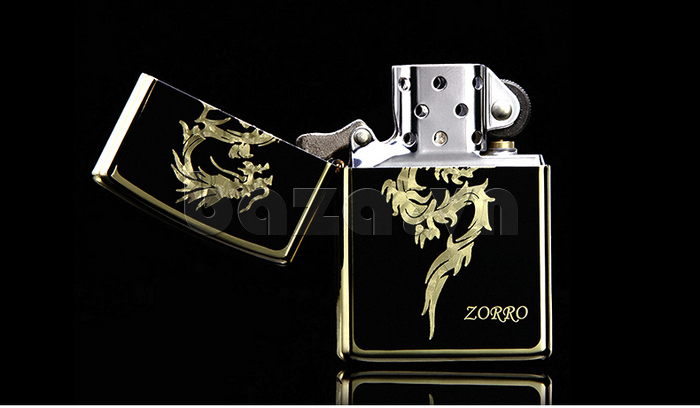 Bật lửa Zorro Z8307b thiết kế hoàn mỹ