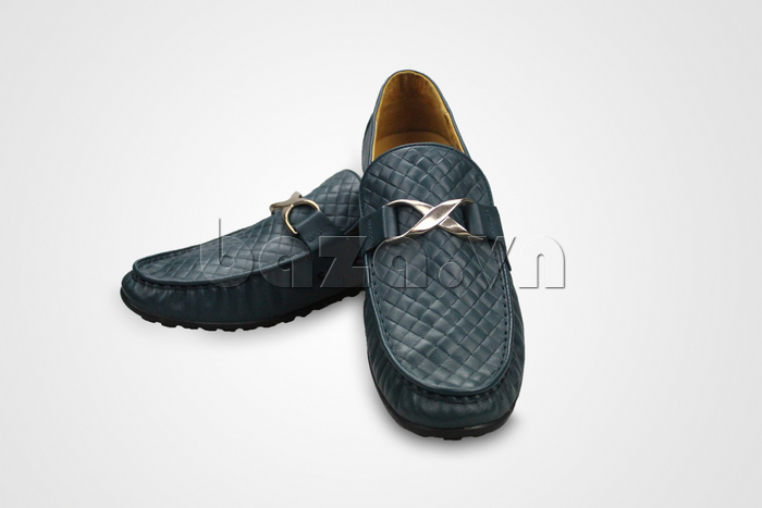 giày da CDD AN52901 màu xanh thẫm trẻ trung