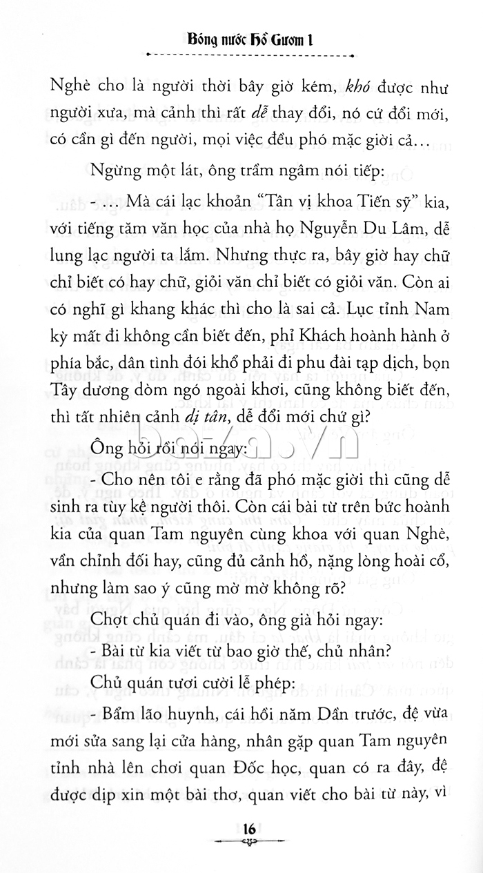 Góc nhìn sử Việt - Bóng nước Hồ Gươm (Tập 1) sách nổi tiếng