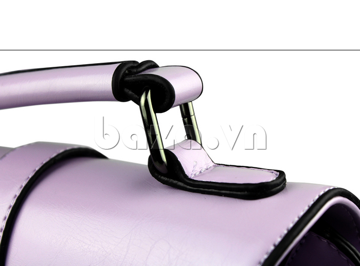 Túi xách nữ thời trang Binnitu Y1819-44 móc khóa sáng bóng 