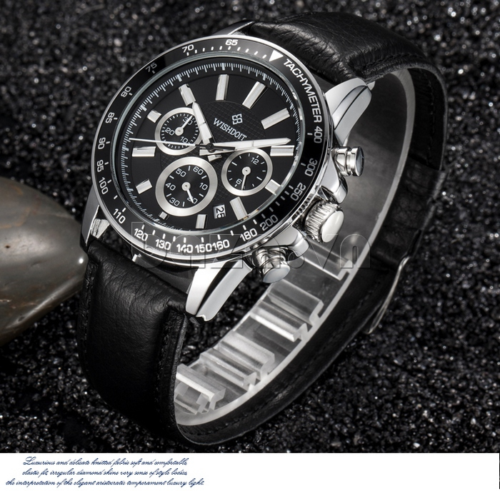 Đồng hồ nam Chronograph thời trang Wishdoit WM1.618.01.00