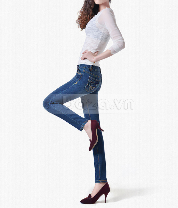 Quần Jeans nữ Bulkish thiết kế hiện đại trẻ trung năng động, quyến rũ