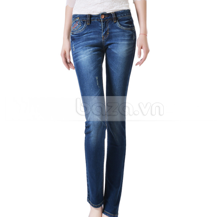 Quần Jeans nữ Bulkish thiết kế hiện đại trẻ trung năng động đẹp