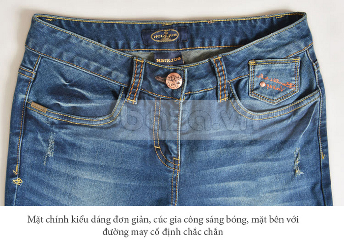 Quần Jeans nữ Bulkish thiết kế hiện đại trẻ trung năng động, tự tin