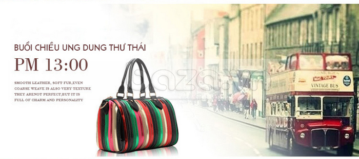Túi xách Dandiya nhiều màu trẻ trung túi xách thời trang mới 