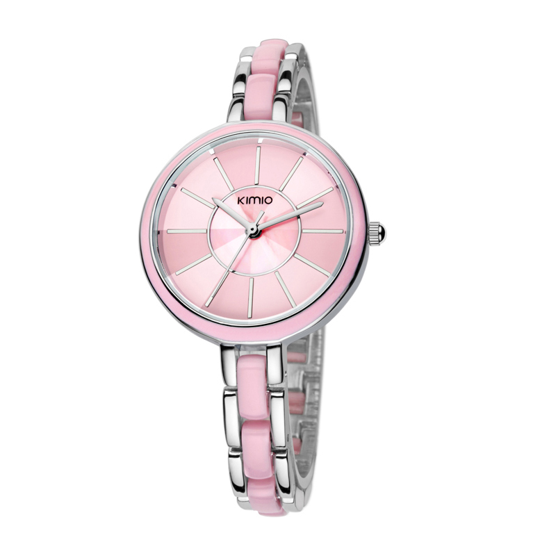 Đồng hồ nữ KIMIO K495M phiên bản màu hồng