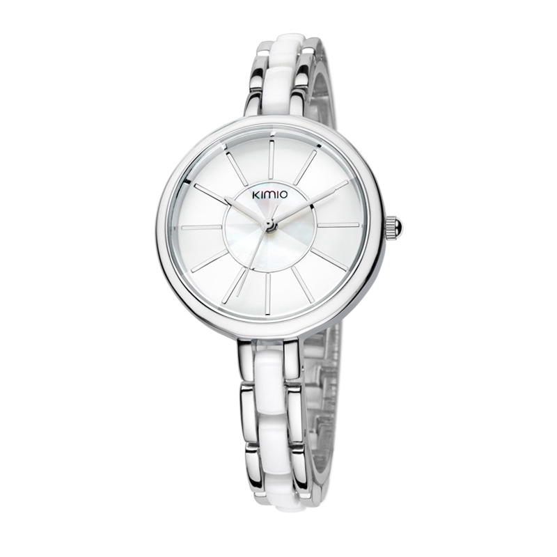 Đồng hồ nữ KIMIO K495M phiên bản màu trắng