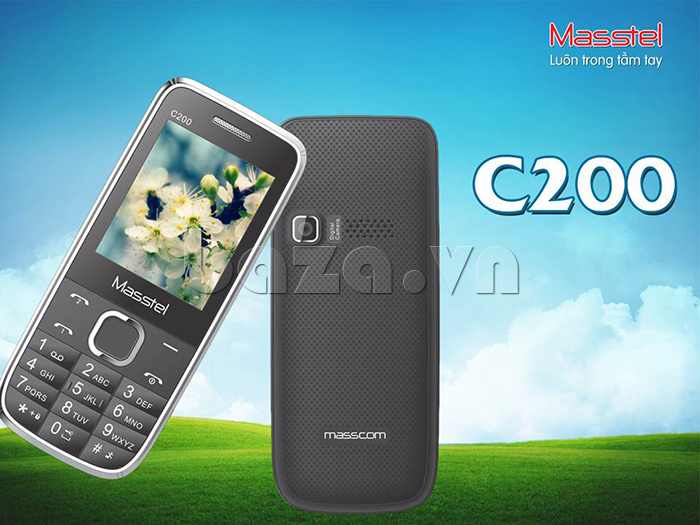 điện thoại di động Masstel C200 luôn trong tầm tay bạn