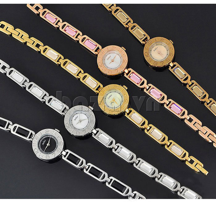 Đồng hồ lắc tay nữ Julius JA-705 màu sắc thời trang