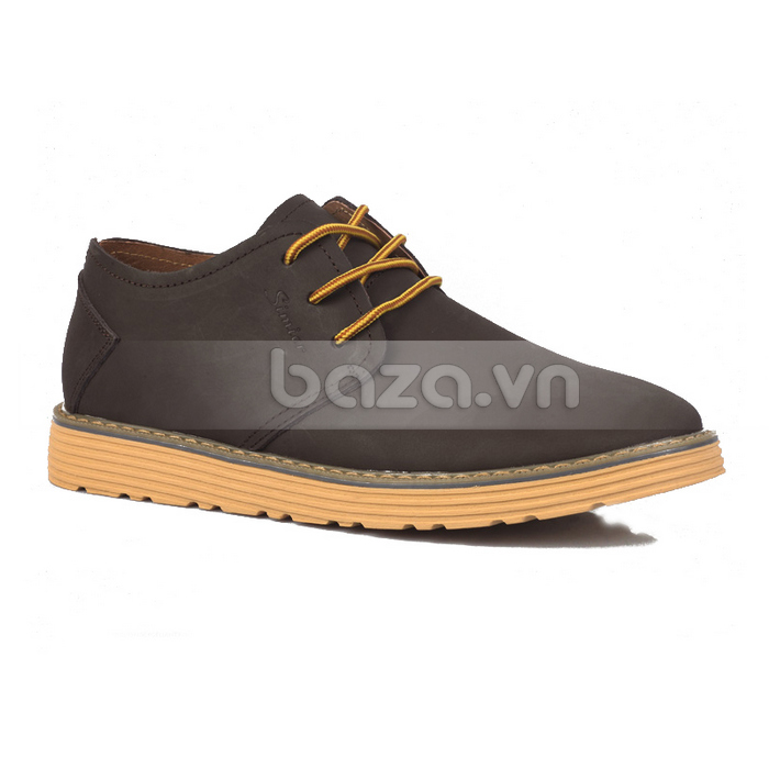 Baza.vn:  Giày da nam Simier phong cách Anh Quốc - Đế kếp 