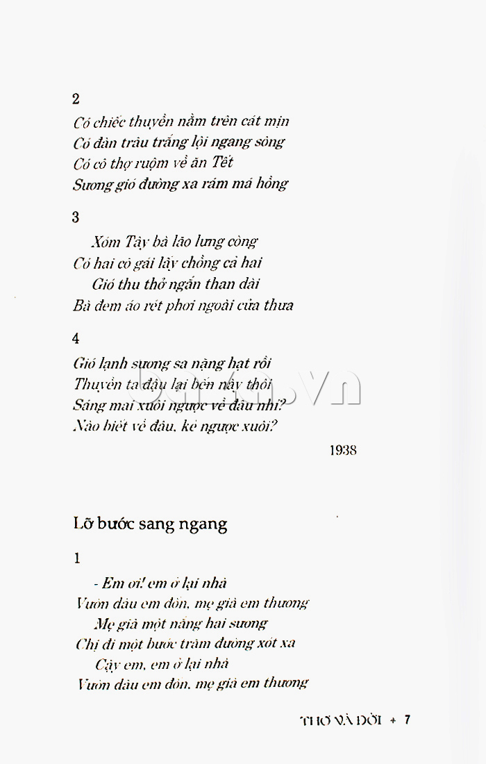 Nội dung sách Nguyễn Bính - Thơ và đời