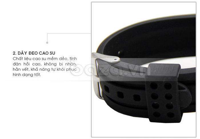 Đồng hồ thể thao Xonix QJ chất liệu dây đeo thoáng khí 