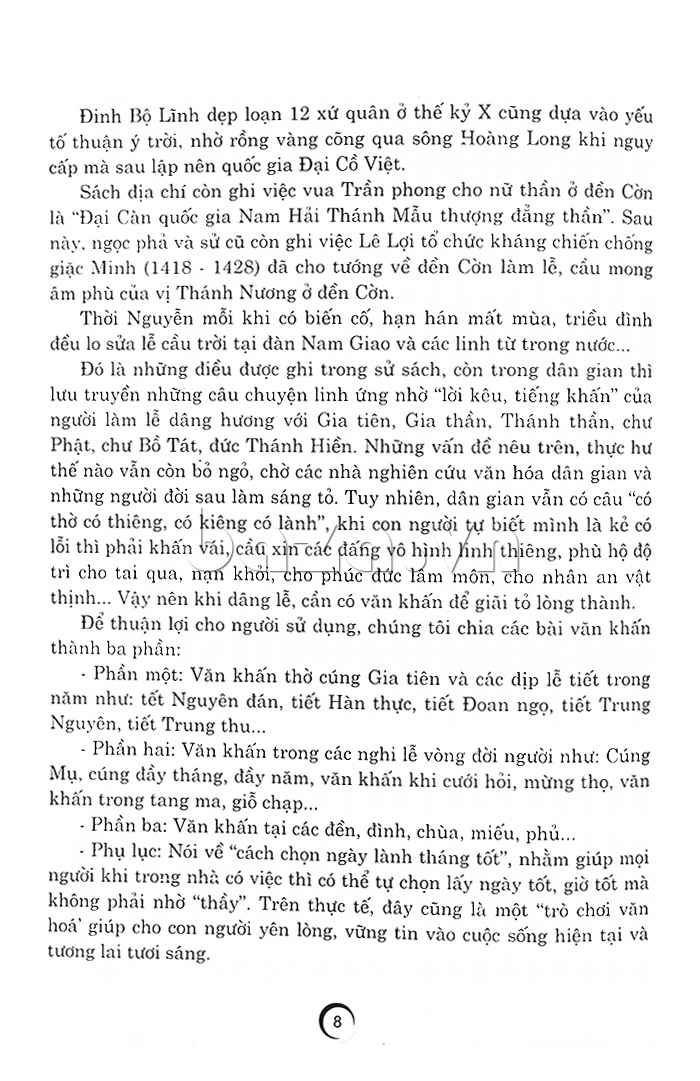 Văn khấn truyền thống của dân tộc Việt Nam là cuốn sách ý nghĩa