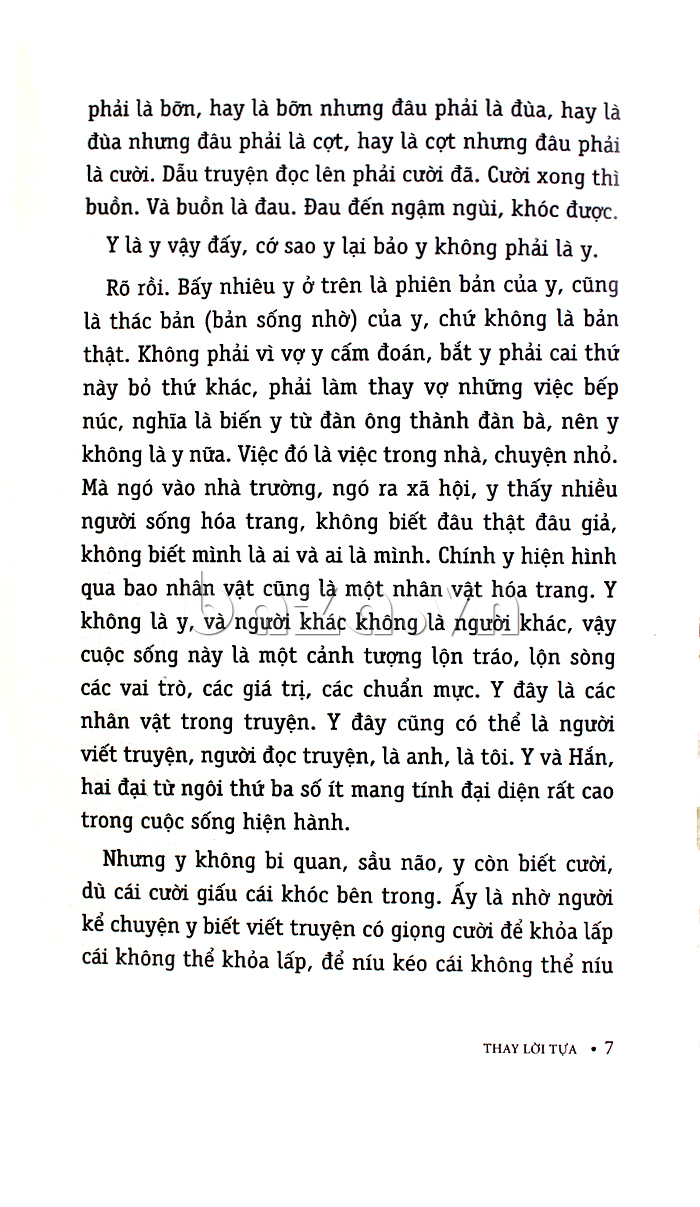 Y không là Y- Phùng Hi sách hay cho bạn 