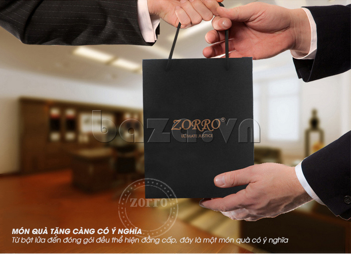 Bật lửa Zorro Z9610A thích hơp làm quà tặng