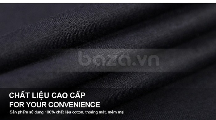 Baza.vn: Áo nam thu đông Royal Family FL026938 sử dụng 100% chất liệu cotton thoáng mát, mềm mại