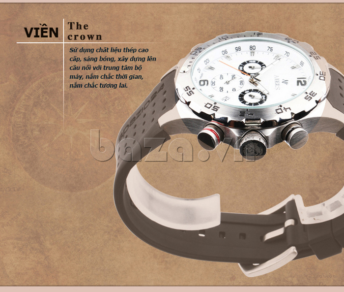 Đồng hồ nam Aiers B120G thiết kế tinh xảo