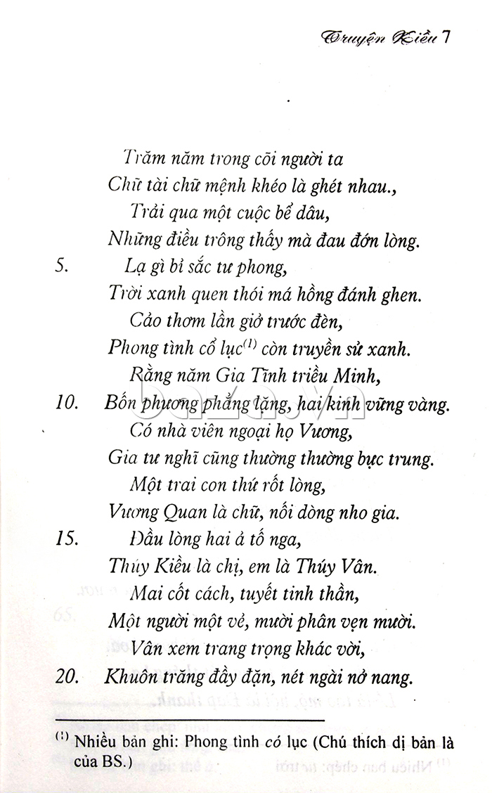 Truyện Kiểu - Nguyễn Du - sách văn học tiểu thuyết