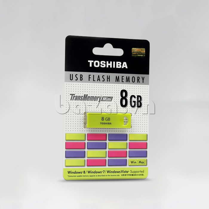 Thẻ nhớ USB Toshiba Suruga 8GB Mini chính hãng