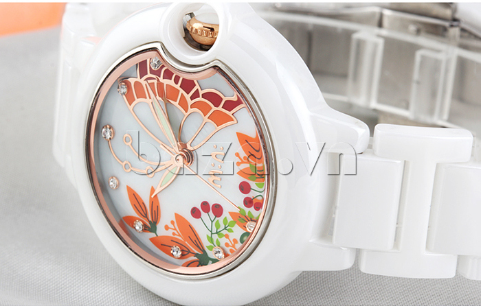 Đồng hồ nữ Mini MN1099 cánh bướm mùa xuân một sản phẩm bạn gái không thể bỏ qua 