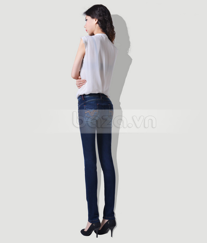 Quần Jeans nữ Bulkish mốt 2014 tạo dáng đôi chân thon dài đẹp xinh, cuốn hút