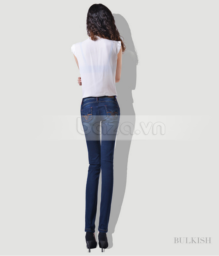 Quần Jeans nữ Bulkish mốt 2014 tạo dáng đôi chân thon dài, khoe dáng