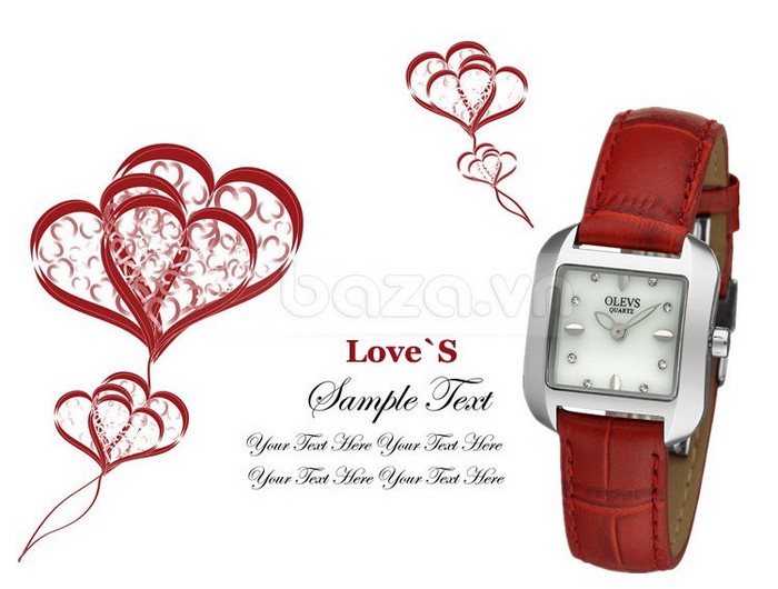Đồng hồ nữ OLEVS Thuần Khiết L02 gửi gắm thông điệp tình yêu