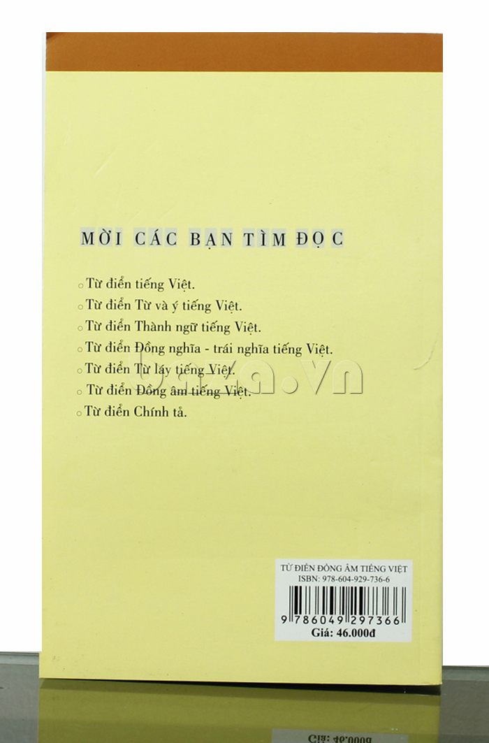 Từ điển đồng âm tiếng Việt dành cho học sinh