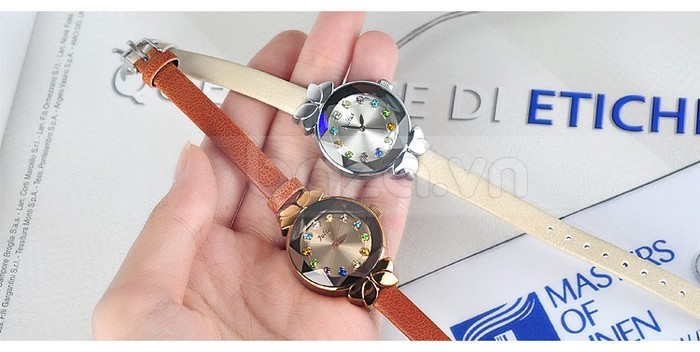 Baza.vn: Đồng hồ nữ dây đeo da Julius JA627