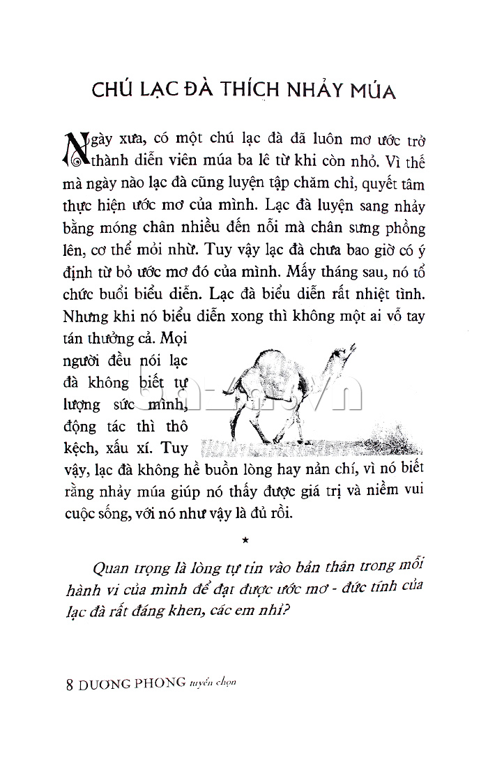 Truyện kể về lòng tự tin sách bán chạy