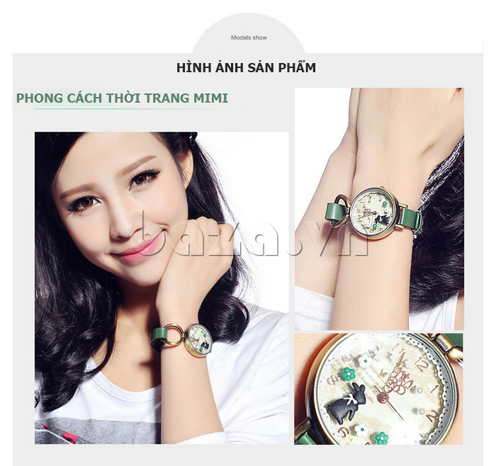 Đồng hồ nữ Mini MN926 một dây quà tặng cho mọi cô gái 