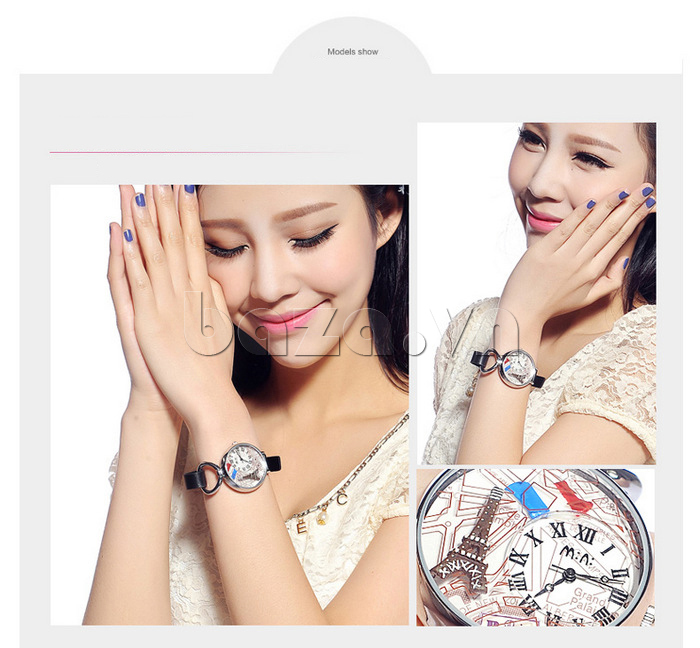 Đồng hồ nữ Mini MN926 một dây cá tính và thời trang 