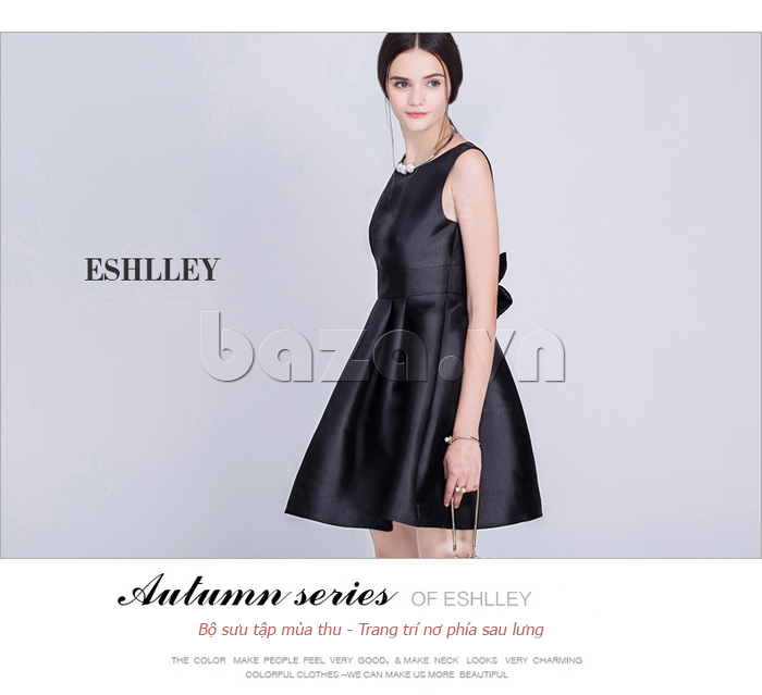 Váy xòe hở lưng cho nữ Eshlley CD0109