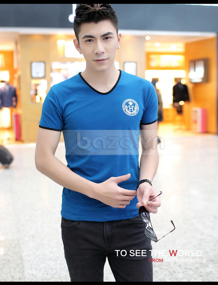 Áo T-Shirt nam tay ngắn body, kiểu dáng Hàn Quốc sang trọng cá tính và cuốn hút 