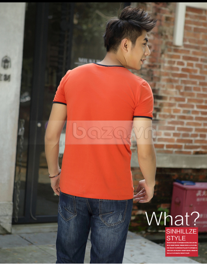 Áo T-Shirt nam tay ngắn body, kiểu dáng Hàn Quốc tinh tế 