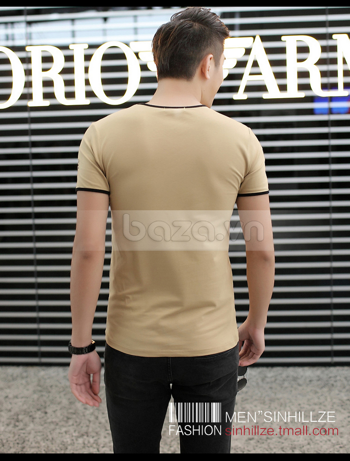 Áo T-Shirt nam tay ngắn body, kiểu dáng Hàn Quốc- sơ mi dành cho nam giới 