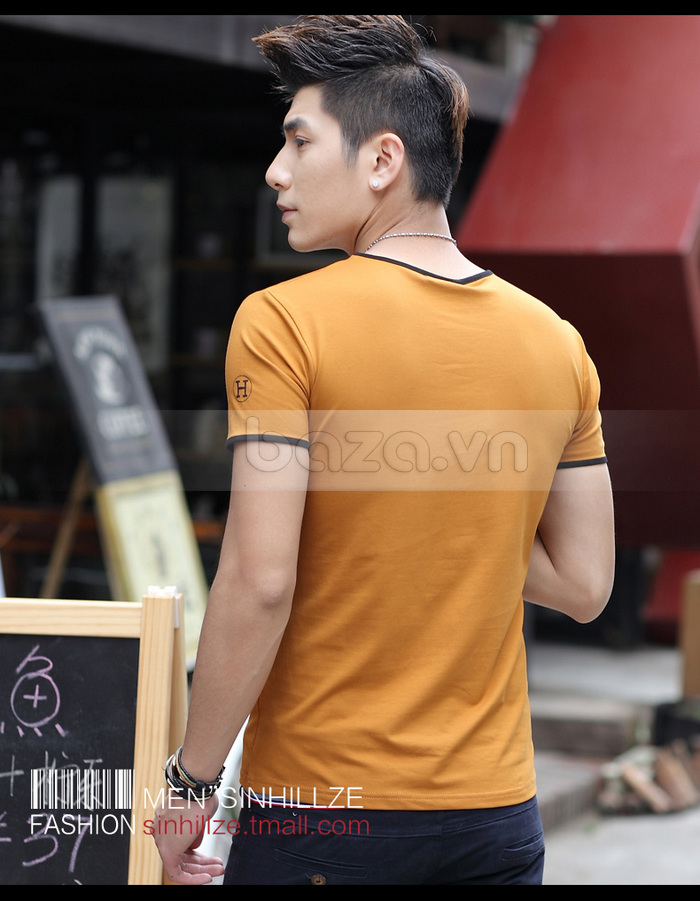 Áo T-Shirt nam tay ngắn body, kiểu dáng Hàn Quốc chất lượng cao cấp 