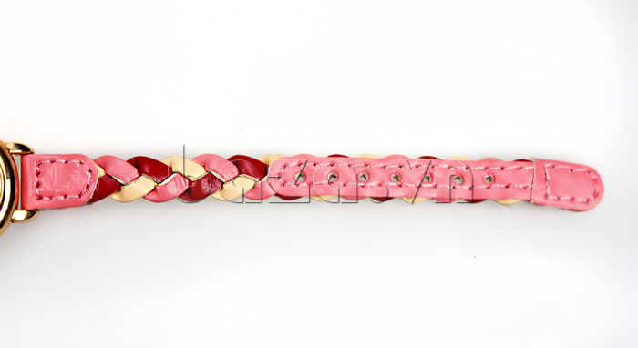 Đồng hồ nữ Julius JA689 Dây đeo thời trang dây màu hồng ngọt ngào 