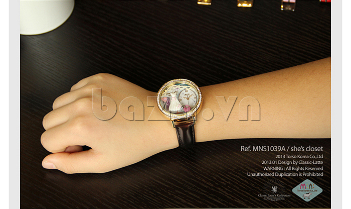 Đồng hồ nữ Mini MNS1039 thời trang đáng yêu sử dụng bền bỉ 