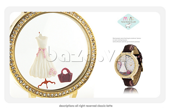 Đồng hồ nữ Mini MNS1039 thời trang đáng yêu thích hợp cho mọi cô gái yêu thời trang