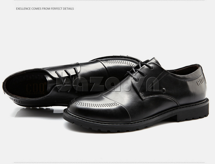 giày da nam thời trang CDD F2100 là giày da công sở