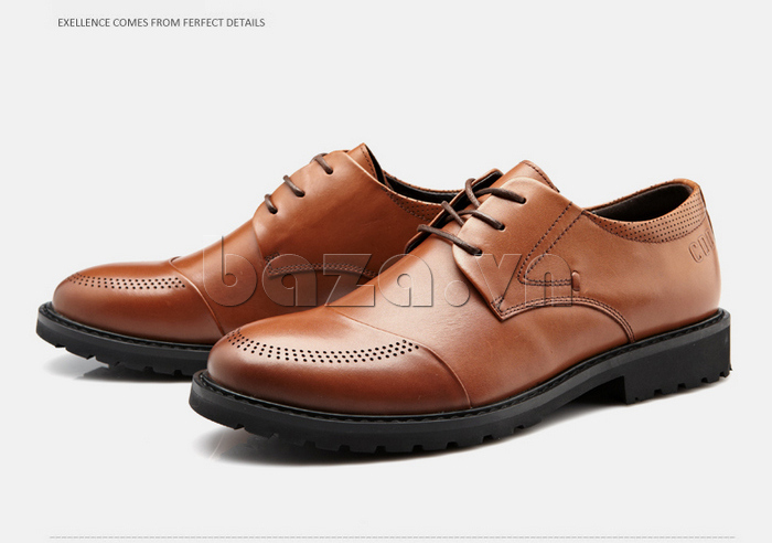 giày da nam thời trang CDD F2100 giúp nam giới tự tin trong từng bước đi